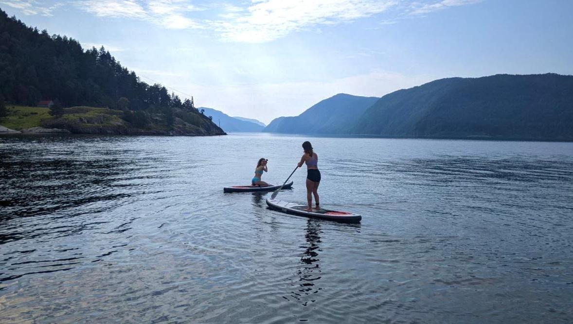 Ryfylke Fjordhotel Sand  Bagian luar foto